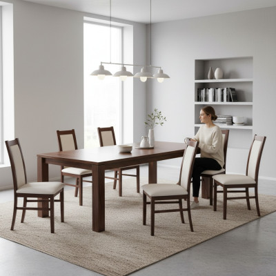 Group Armchair Upholstery Hotel Textile Suite Chair Set Group 6x Chairs