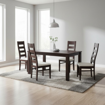 Group Fabric Textile New Dining Room Restaurant Design Chair Set of 6 Chairs Armchair
