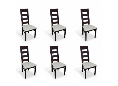 Group Fabric Textile New Dining Room Restaurant Design Chair Set of 6 Chairs Armchair