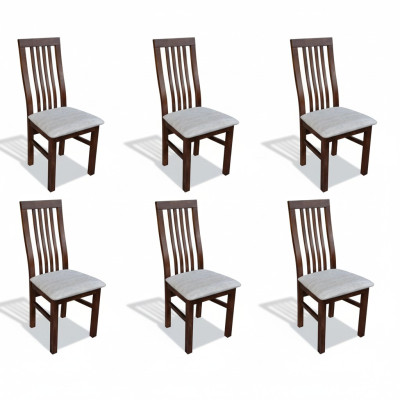Dining Room Restaurant Kitchen Group Chair 6x Lounge Chair Upholstered Chair Chair
