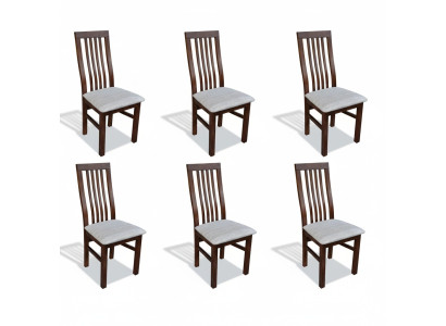 Dining Room Restaurant Kitchen Group Chair 6x Lounge Chair Upholstered Chair Chair