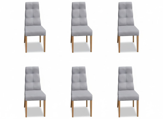 Dining room chair suite armchair upholstery design 6x chairs group set recliner