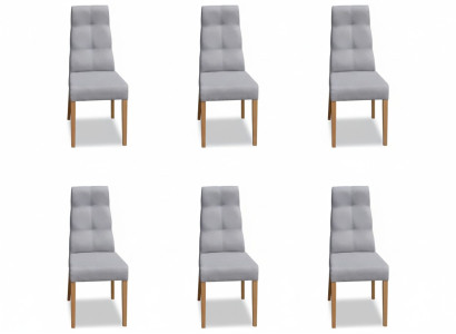 Dining room chair suite armchair upholstery design 6x chairs group set recliner