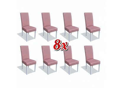 Dining Room Chairs Leather Group Suite Wood Set 8x Chair Set Armchair Suite New