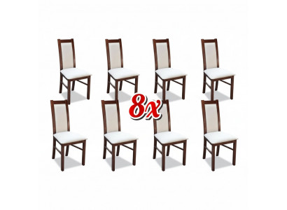 Complete Group Living Room 8x Pieces New Dining Room Chair Set Furniture Arm Chairs