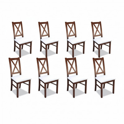 Group Gastronomy New Dining Room Restaurant Design Chair 8x Chair Set Armchair