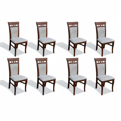 Dining room complete seating group, design chair set, chairs 8x set groups new.