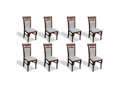 Dining room complete seating group, design chair set, chairs 8x set groups new.