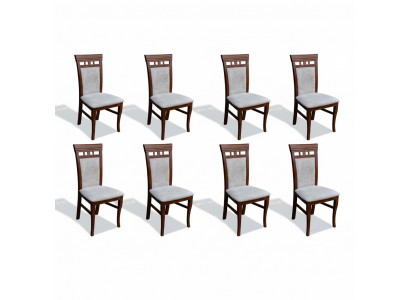 Dining room complete seating group, design chair set, chairs 8x set groups new.
