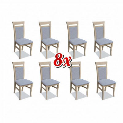 Upholstered Chair Seat Armchair Set Kitchen Chairs Porch Chair 8x Dining Room Solid New