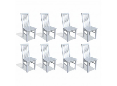 Dining room chair designer chairs dining chairs new set of 8x fabric solid wood chair