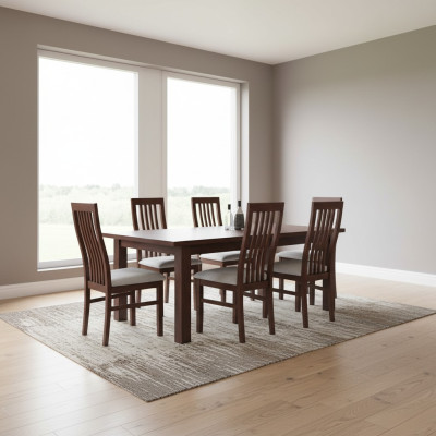 Dining room fabric furniture armchair set 8x chair design upholstered chairs restaurant