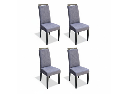Kitchen dining set group chair suite seat cushion wood 4x chairs adjustable chairs