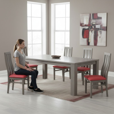 Dining Room Set 6-Piece Dining Chair Set Chair Ensemble Complete Group