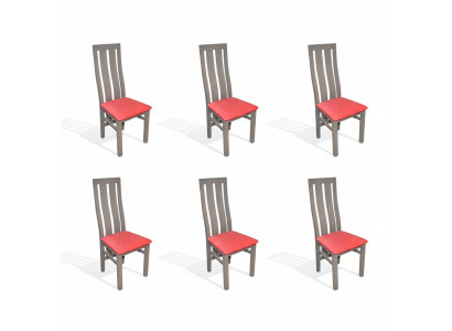 Dining Room Set 6-Piece Dining Chair Set Chair Ensemble Complete Group