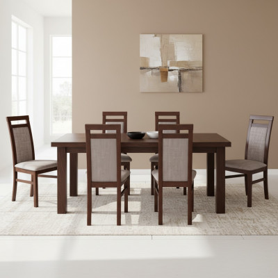 Armchair Group Dining Room Chair Set Complete Set 6x Armchairs