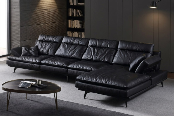 Sectional sofa upholstery sofas living room sofa L-shape furniture leather