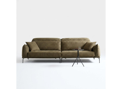 Sofa Upholstery 4-Seater Fabric Big XXL Living Room Couches Fabric