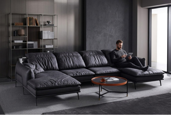 Sofa landscape sofa, sofa landscape design, modern corner sofa, U-shape
