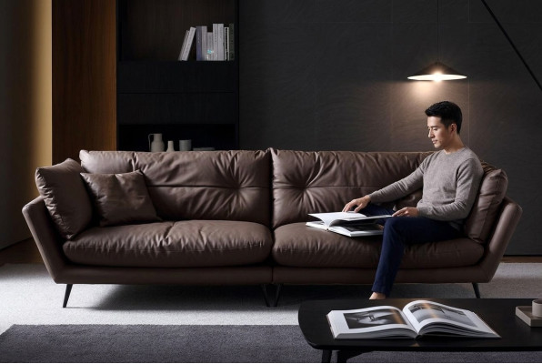 Modern 4-seater sofas living room furniture four-seater couch design sofa