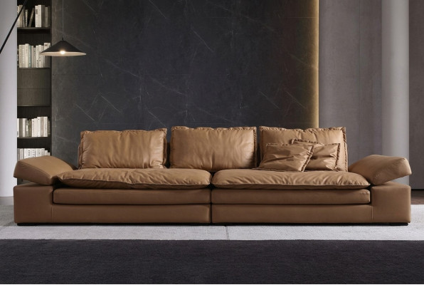 Sofas 4 seater textile big XXL living room leather new sofa couch furniture
