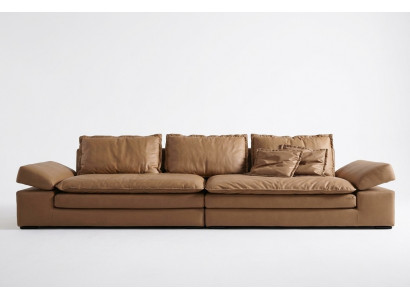 Sofas 4 seater textile big XXL living room leather new sofa couch furniture