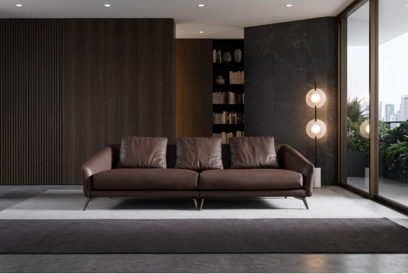 Modern 4-seater sofas furniture four-seater living room couch design sofa