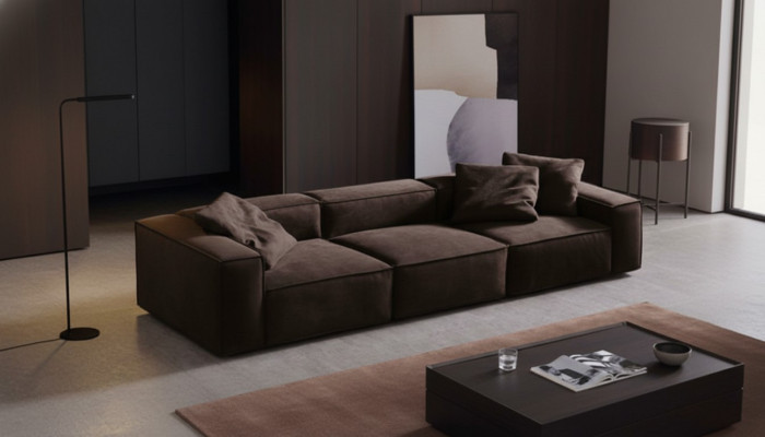 Exclusive sofa 5-seater designer sofa for living room guest room