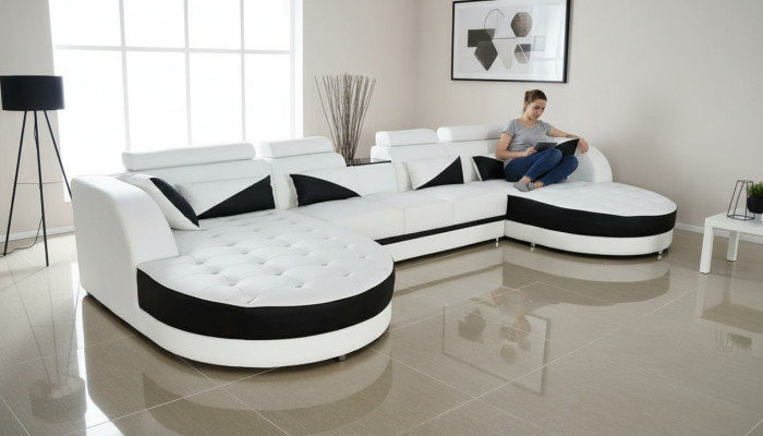 Sectional corner sofa design modern sofa couches corner sofa U-shaped fabric couch