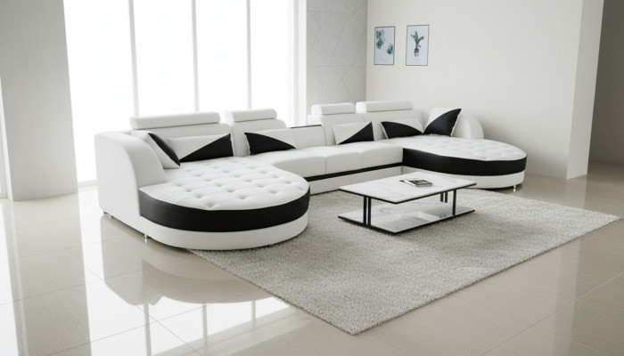 Sectional corner sofa design modern sofa couches corner sofa U-shaped fabric couch