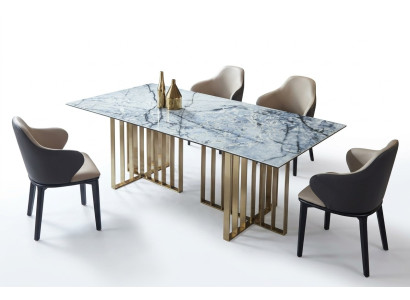 Design table stainless steel office conference dining room living room marble color furniture
