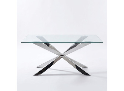 Luxury Table Design Dining Room 180x90cm Dining Tables Glass Furniture Design Tables New