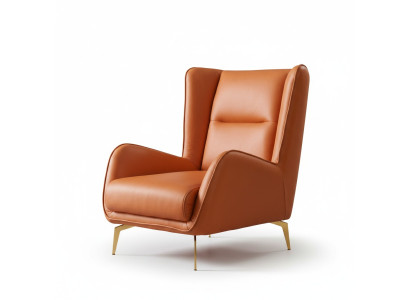 Luxury TV Club Armchair Upholstery Seat Design Couch Armchair Relax Leather Lounge