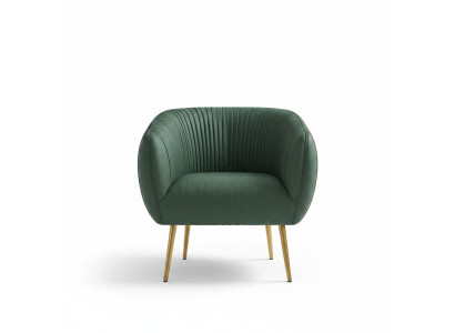 Luxury living room new relax chair metal design upholstered lounge club
