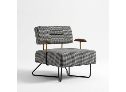 Luxury Seat Relax Armchair Design Couch Sofa Seating Fabric Lounge Club