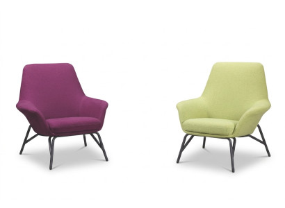 Design armchair couch sofa relax fabric lounge luxury TV club seat