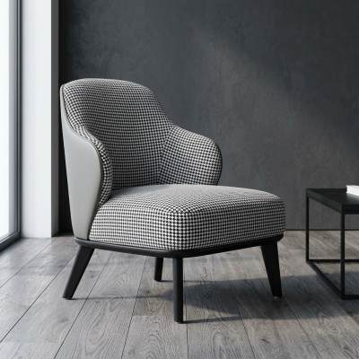 Living room lounge club relax sofa gray design furniture dining room armchair