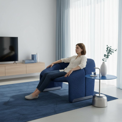 Design Luxury Chair, Armchair, Sofa, 1-Seater TV Lounge Chaise Sofa