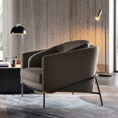Modern design armchair living room single-seater sofa couch lounge club