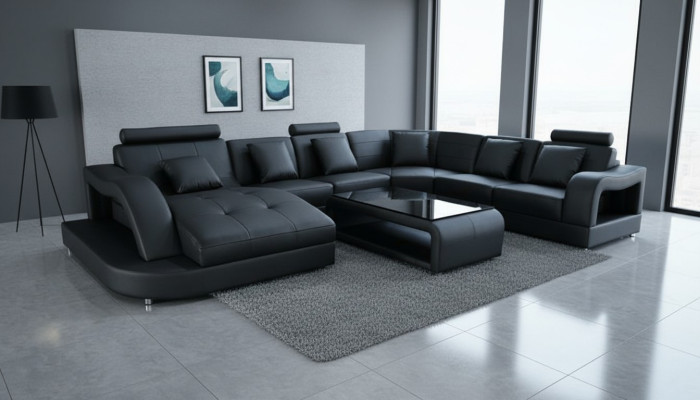 Sofa Couch Upholstery New Living Area Design Corner Sofa Leather Couches Sofas U Shape