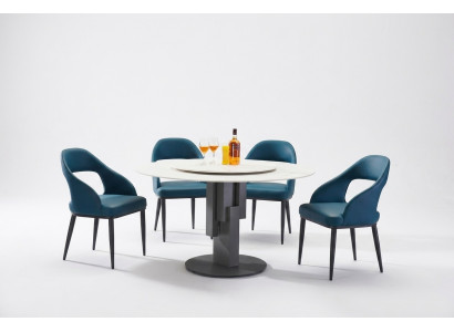 Dining room furniture oval dining table table design tables luxury furniture round new stainless steel