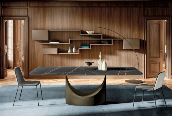 Modern dining table tables dining room luxury furniture design stone kitchen new