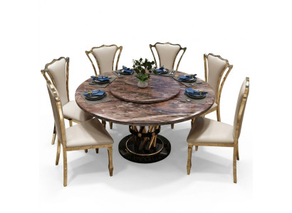 Marble style kitchen modern dining table tables dining room luxury furniture design