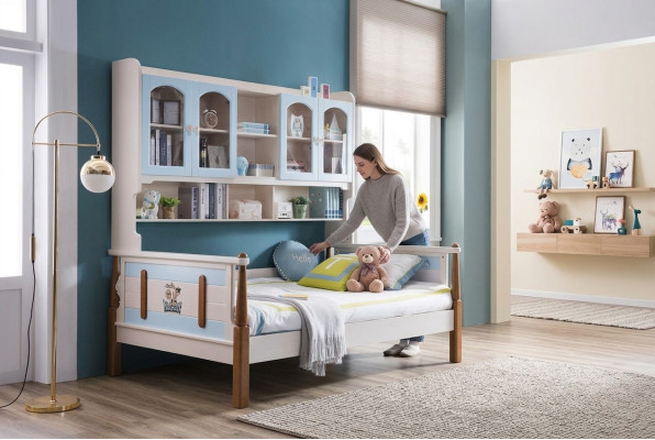 Children's bed bunk bed loft bed play bed children's room bunk bed double bunk bed