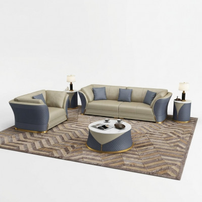 Sofa set 3+1 seater sofas couch upholstered furniture furniture couches leather office new