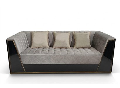 Sofa 3-seater sofas luxury textile couches big upholstery designer furniture three-seater