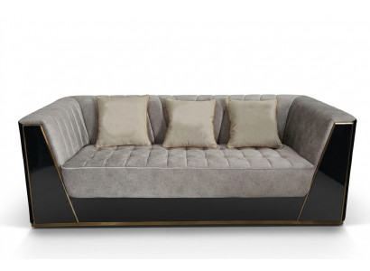 Sofa 3-seater sofas luxury textile couches big upholstery designer furniture three-seater