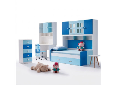 Designer room for youth & children's bedroom table bed dresser set new