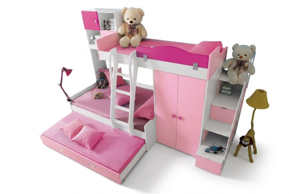 Bunk bed children's bed bus double-decker bed beds children's room bed children's bed