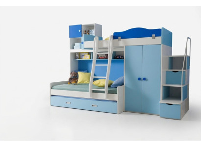 Beds Bunk Bed Real Wood Children & Youth Room New Bunk Bed Levels